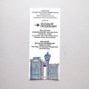 Socialist Modernism Belgrade Map